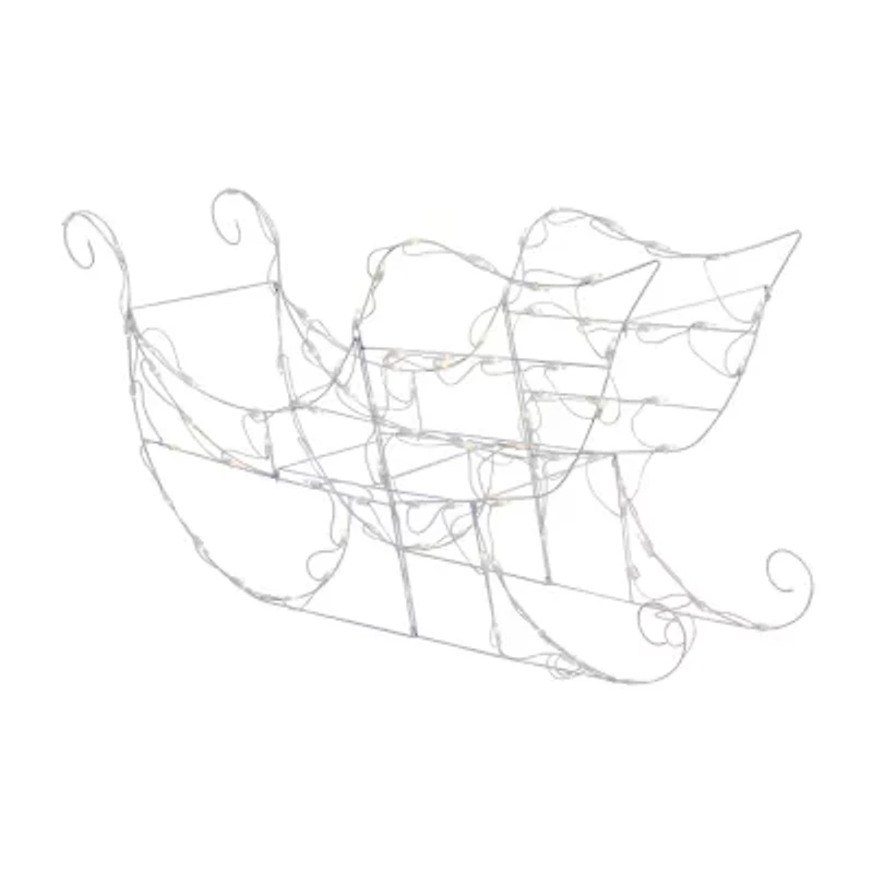 Northlight 48" Sleigh Outdoor Christmas Yard Art