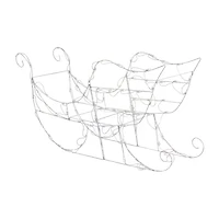 Northlight 48" Sleigh Outdoor Christmas Yard Art