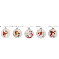 Northlight Glass Norman Rockwell Disc String Lights