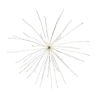 Northlight 20" Led Firework Green Branch Decoration Warm White And Red String Lights