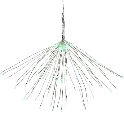 Northlight 20" Led Firework Silver Branch Decoration String Lights