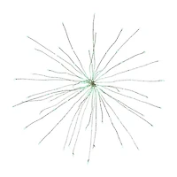 Northlight 20" Led Firework Silver Branch Decoration String Lights
