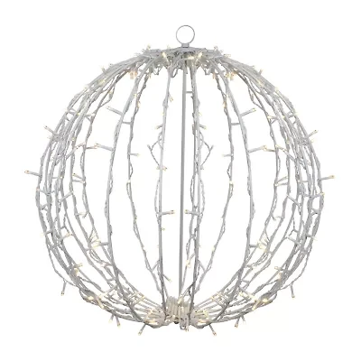 Northlight 23" Led Hanging Ball Decoration Warm White String Lights