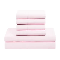 Sweet Home Collection™ Luxury Soft Microfiber Wrinkle Free Deluxe Sheet Set with Bonus Pillowcases