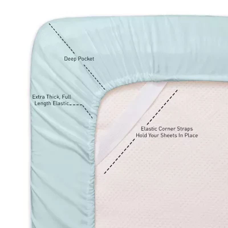 Sweet Home Collection™ Luxury Soft Microfiber Wrinkle Free Deluxe Sheet Set with Bonus Pillowcases