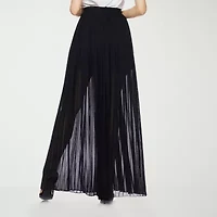 Premier Amour Womens Wide Leg Pleated Pant
