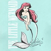 Xtreme Toddler Girls Crew Neck Short Sleeve Regular Fit The Little Mermaid Graphic T-Shirt