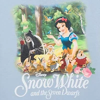 Little & Big Kid Girls Crew Neck Short Sleeve Regular Fit Snow White Graphic T-Shirt