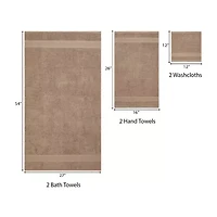 Trident ™ Soft Comfort 100% Cotton Airrich Towel Set