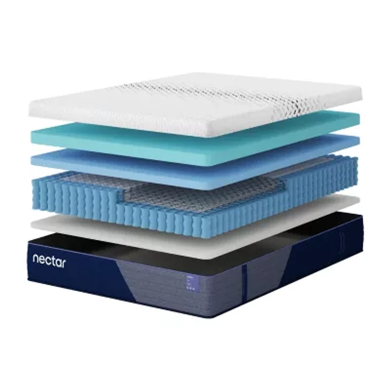 Nectar Luxe Hybrid 5.1 14" Plush Mattress a Box