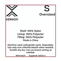 Xersion Womens Oversized Puffer Vest