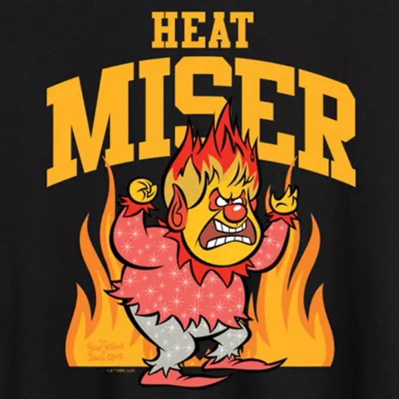 Heat Mister Tee Womens Crew Neck Short Sleeve Graphic T-Shirt