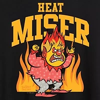 Heat Mister Tee Womens Crew Neck Short Sleeve Graphic T-Shirt