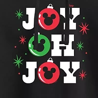 Mickey Mouse Joy Cropped Hoodie Womens Long Sleeve