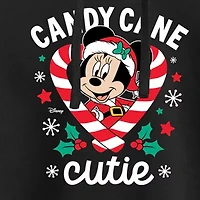 Minnie Mouse Candy Cane Cutie Hoodie Womens Long Sleeve