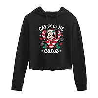 Minnie Mouse Candy Cane Cutie Hoodie Womens Long Sleeve
