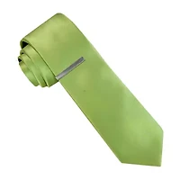 J. Ferrar Satin Solid Tie Set