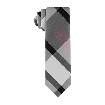 J. Ferrar Plaid Tie