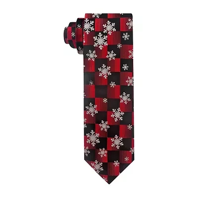 Hallmark Snowflake Holiday Tie