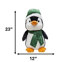 North Pole Trading Co. Holiday Penguin Jumbo Stuffed Animal