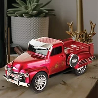 QFX Dual 3" Truck Design Rechargable Bluetooth Speaker with FM Tuner, Hands-Free, LED Lights