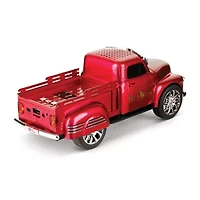 QFX Dual 3" Truck Design Rechargable Bluetooth Speaker with FM Tuner, Hands-Free, LED Lights