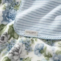 Laura Ashley Reversible Coco Washable Midweight Throw