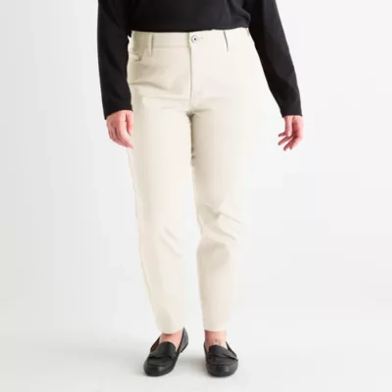 St. John's Bay Womens Plus Skinny Fit Jean