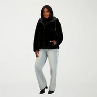 Jessica Simpson Womens Reversible Midweight Puffer Jacket