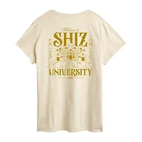 Shiz University Womens Crew Neck Short Sleeve Wicked Graphic T-Shirt