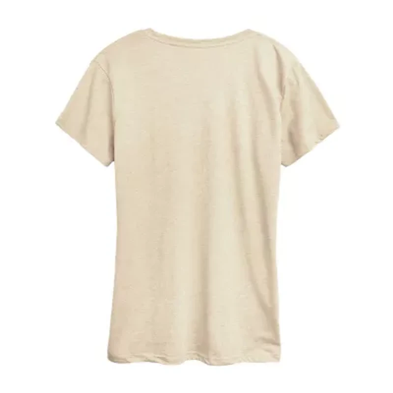 Wicked Logo Womens Crew Neck Short Sleeve Graphic T-Shirt