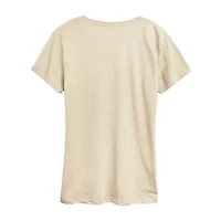 Wicked Logo Womens Crew Neck Short Sleeve Graphic T-Shirt