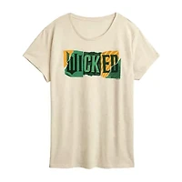 Wicked Logo Womens Crew Neck Short Sleeve Graphic T-Shirt