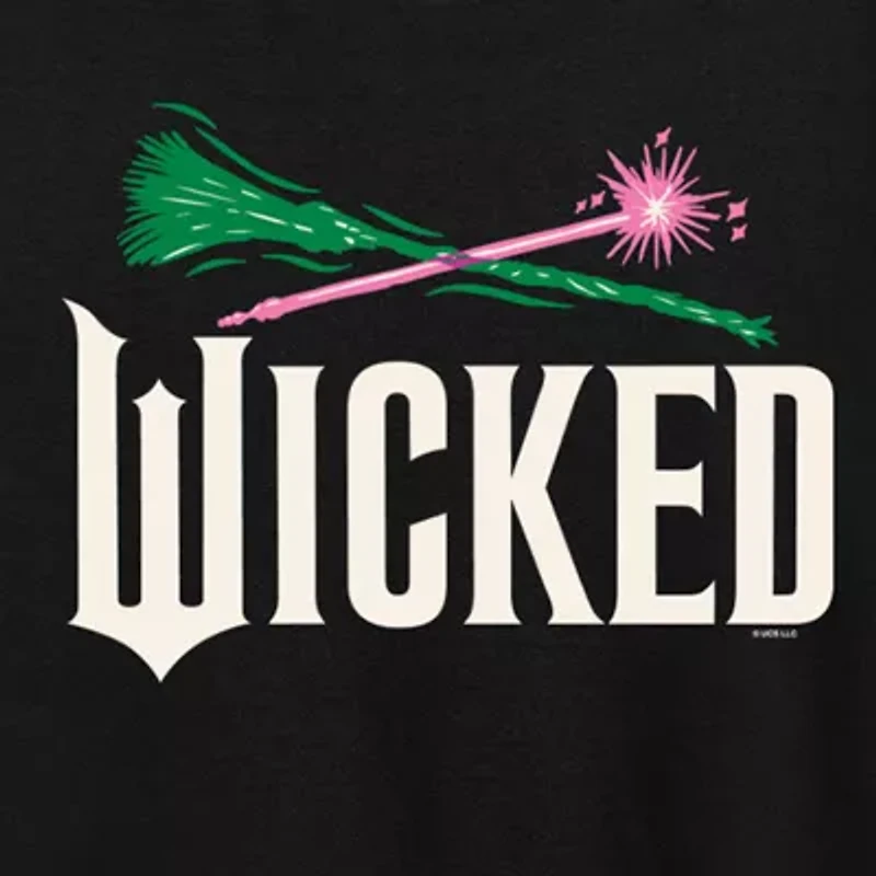 Wicked Icon Logo Womens Crew Neck Short Sleeve Graphic T-Shirt