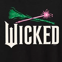 Wicked Icon Logo Womens Crew Neck Short Sleeve Graphic T-Shirt
