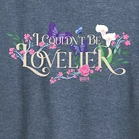 Couldnt Be Lovelier Womens Crew Neck Short Sleeve Wicked Graphic T-Shirt