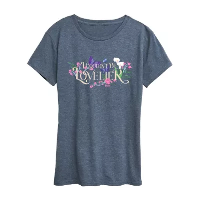 Couldnt Be Lovelier Womens Crew Neck Short Sleeve Wicked Graphic T-Shirt