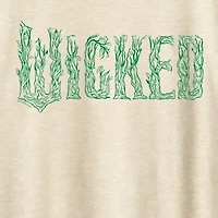 Wicked Logo Womens Crew Neck Short Sleeve Graphic T-Shirt