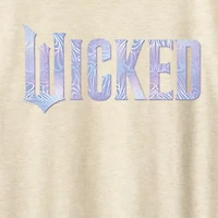 Wicked Sparkle Logo Womens Scoop Neck Short Sleeve Graphic T-Shirt