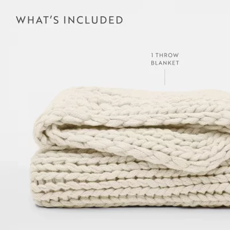 Casual Comfort Chunky Midweight Throw