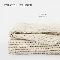 Casual Comfort Chunky Midweight Throw