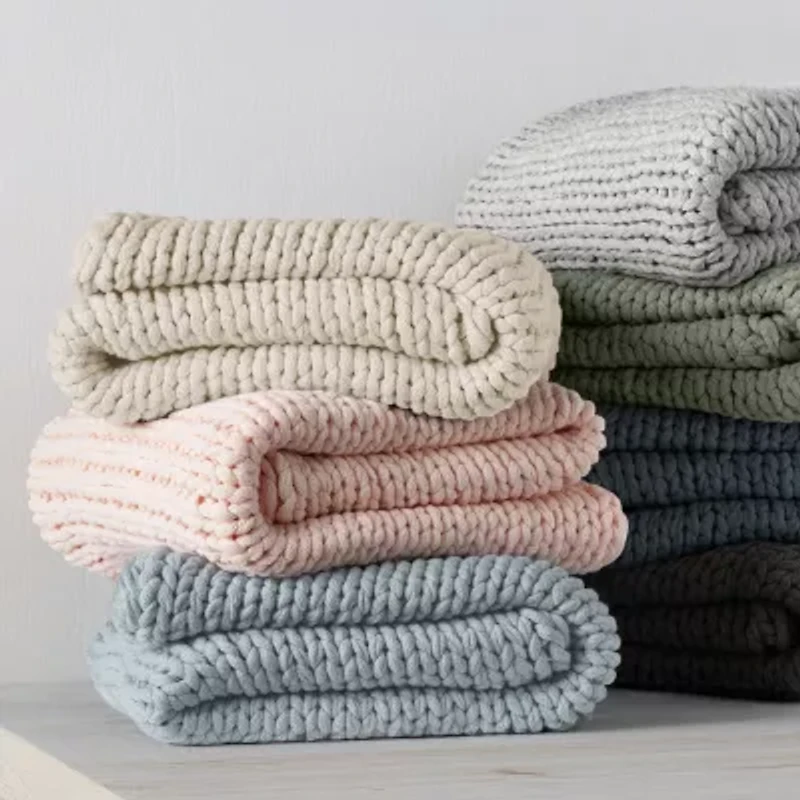 Casual Comfort Chunky Midweight Throw