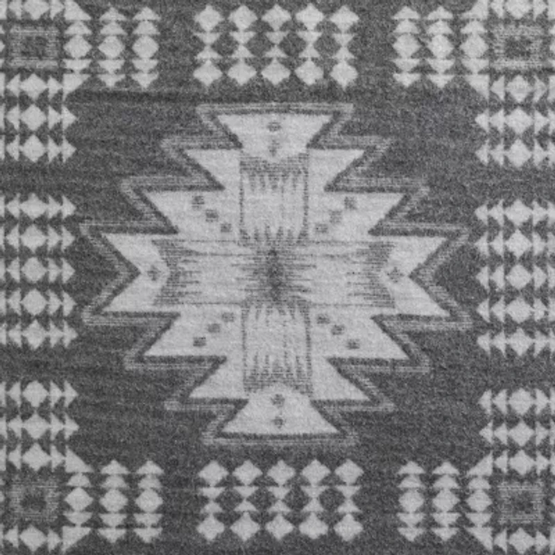 Woolrich Alberta Cotton Blend Jacquard Blanket