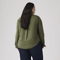 Levi's® Womens Plus Darlene Utility Shirt