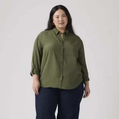 Levi's® Womens Plus Darlene Utility Shirt