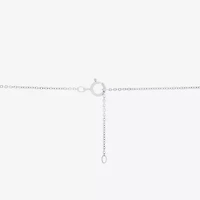 Limited Quantities! Womens 1/2 CT. T.W. Lab Grown White Diamond 10K White Gold Heart 18 Inch Pendant Necklace