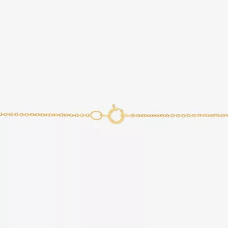 Limited Quantities! Womens 5/8 CT. T.W. Lab Grown White Diamond 14K Gold Over Silver Round 18 Inch Pendant Necklace