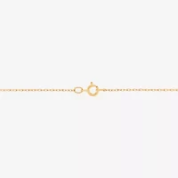 Limited Quantities! Womens Diamond Accent Genuine Purple Amethyst 10K Gold Pear 18 Inch Pendant Necklace