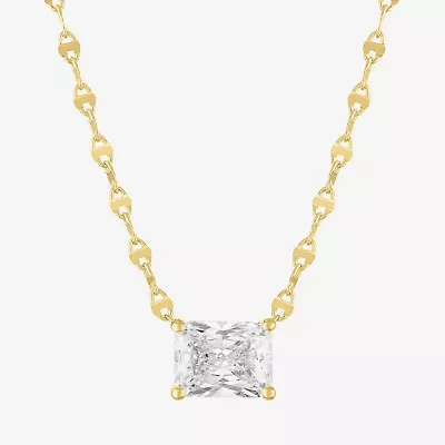 Diamond Addiction (E-F / Vs1-Vs2) Womens 1 CT. T.W. Lab Grown White Diamond 10K White Gold 18 Inch Pendant Necklace