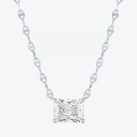 Diamond Addiction (E-F / Vs1-Vs2) Womens 1 CT. T.W. Lab Grown White Diamond 10K White Gold 18 Inch Pendant Necklace